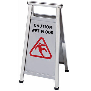 Caution Wet Floor Sign - Frame